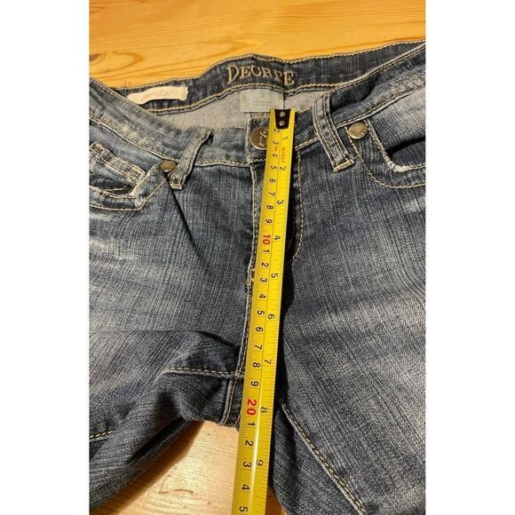 Decree Bootcut jeans Womans sz 5 low rise flip pocket stretch denim retro y2k - Picture 4 of 10